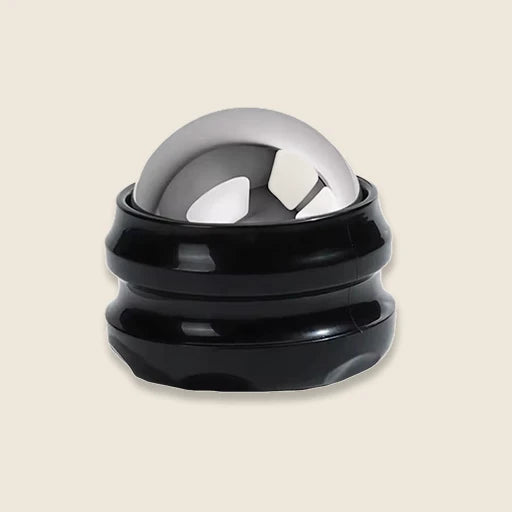 Boule de massage cryo en acier pour la plante du pied
